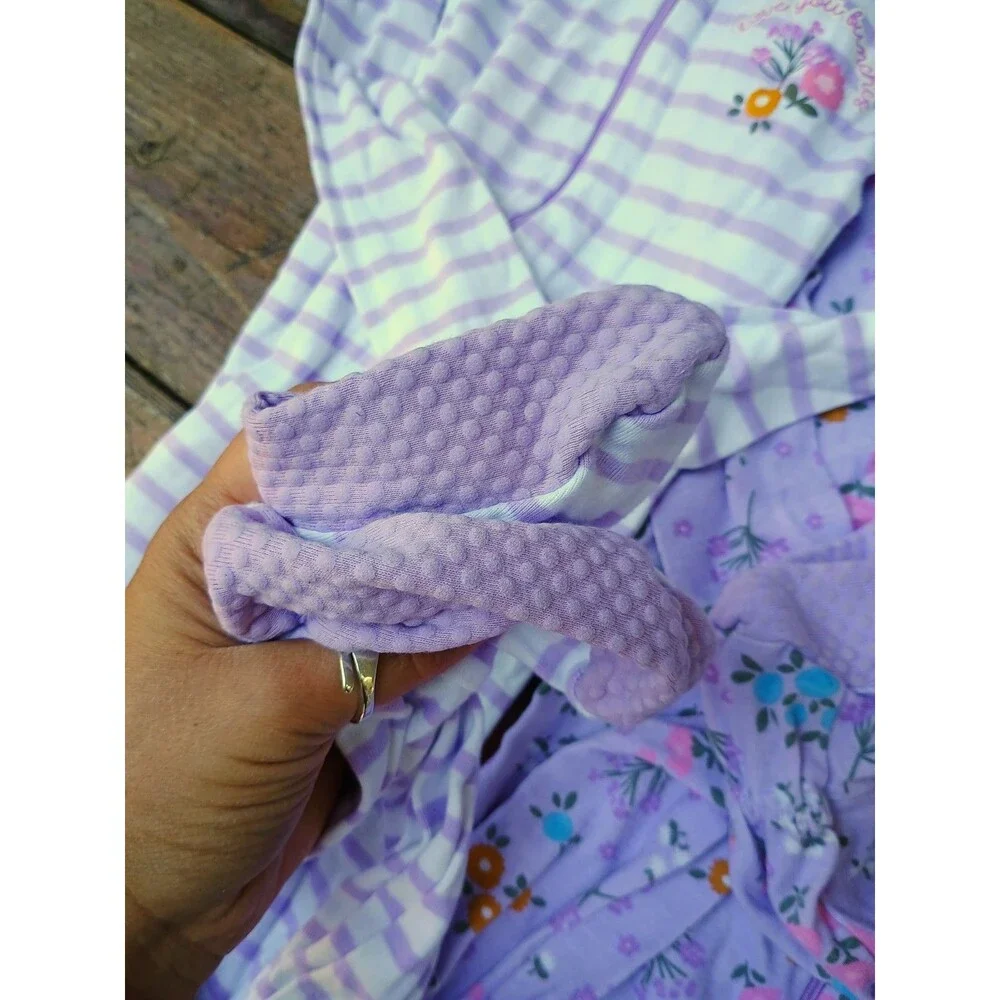 Children's Place PJs Pajamas Footed Footie Zip Up Winter Long Sleeve 4T Lot Of 5